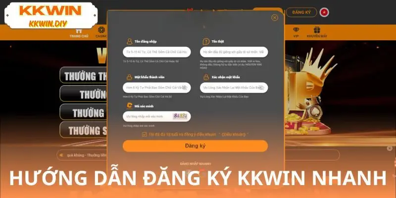 3 bước đơn giản để tạo tài khoản chỉ trong 1 phút