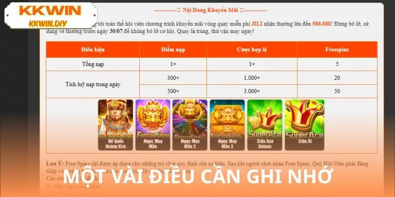 Điều kiện tham gia sự kiện tháng KKWIN và yêu cầu cược cần nắm thật rõ