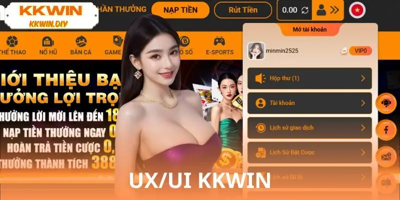 UX/UI KKWIN